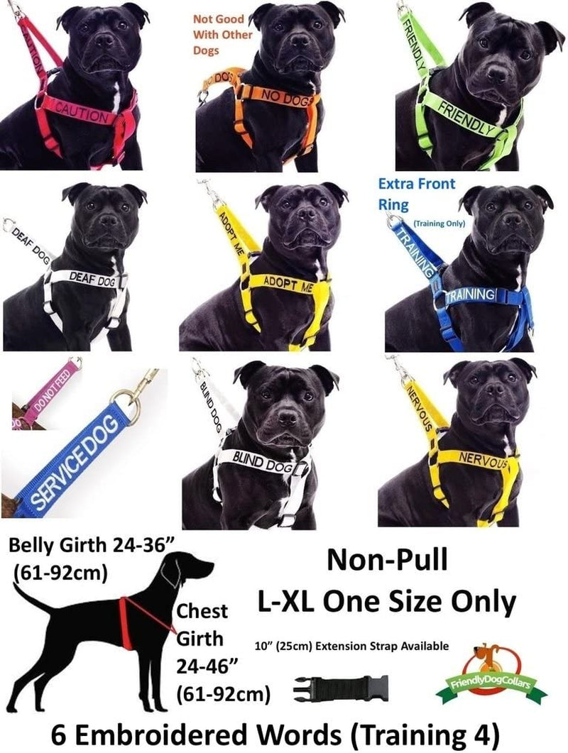 Limited Deaf Dog White Warm Dog Coats S M M L L XL Waterproof Reflective Fleece Lined Prevents Accidents by Warning Others of Your Dog in Advance (M-L Back 17" (43Cm)