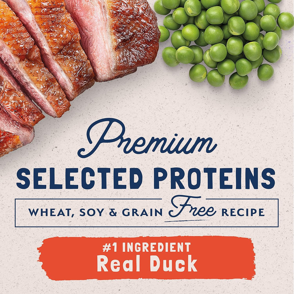 Limited Ingredient Cat Food, Duck & Green Pea, 10 Lb | Grain-Free, Soy-Free, and Corn-Free Dry Cat Food, Balanced Nutrition for Adult Cats, Single Animal Protein