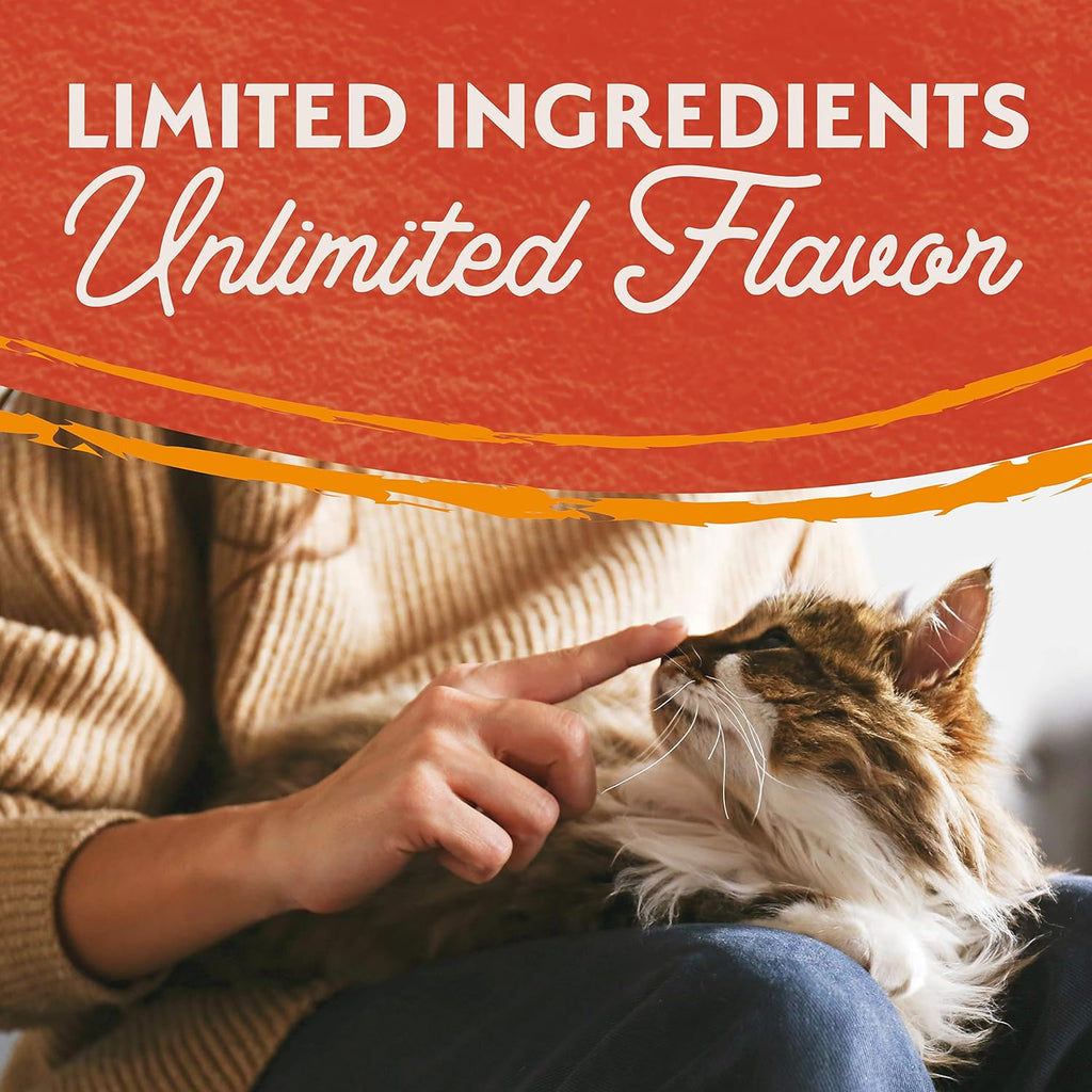 Limited Ingredient Cat Food, Duck & Green Pea, 10 Lb | Grain-Free, Soy-Free, and Corn-Free Dry Cat Food, Balanced Nutrition for Adult Cats, Single Animal Protein