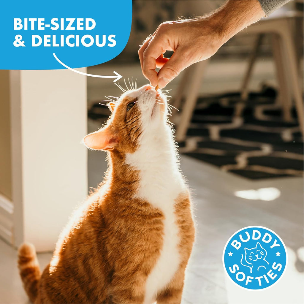 Soft & Chewy Grain Free Cat Treats, Chicken, 3 Oz. Pouch | Grain Free, Made with Natural Chicken, No Wheat, Corn, Soy, Minimally Processed in USA